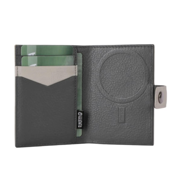 VALENTA Carteira Card Wallet Leather MagSafe Luxe Off White | Ref. 91.V588409