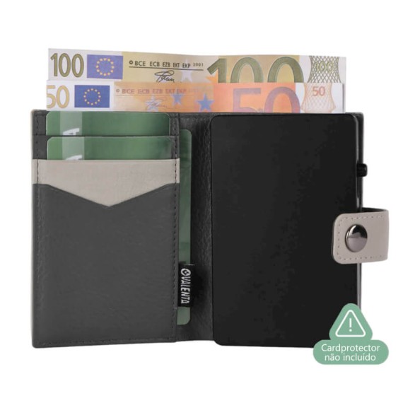 VALENTA Carteira Card Wallet Leather MagSafe Luxe Off White | Ref. 91.V588409