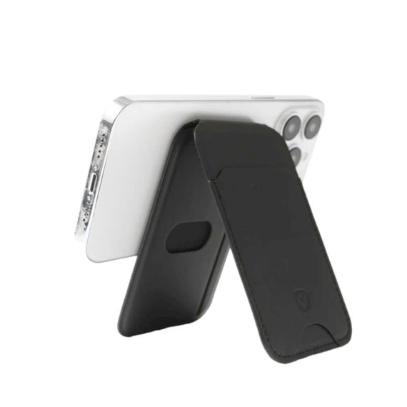 VALENTA Carteira Card Wallet Stand MagSafe Black | Ref. 91.V588225