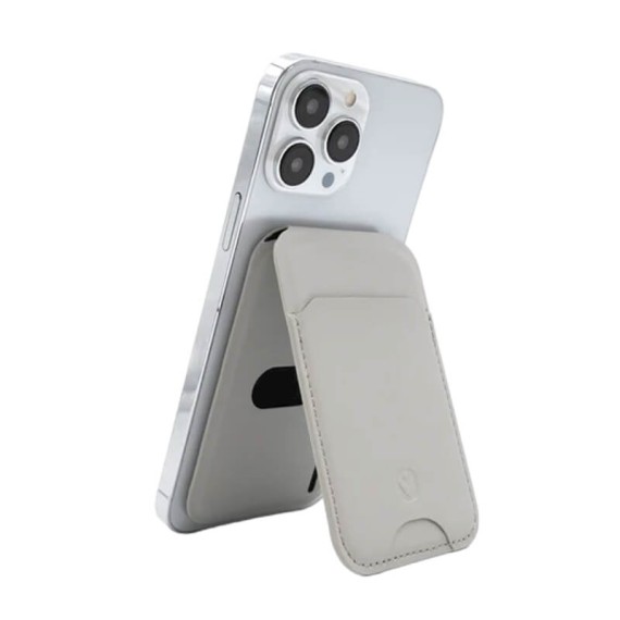 VALENTA Carteira Card Wallet Stand MagSafe Creme | Ref. 91.V588324
