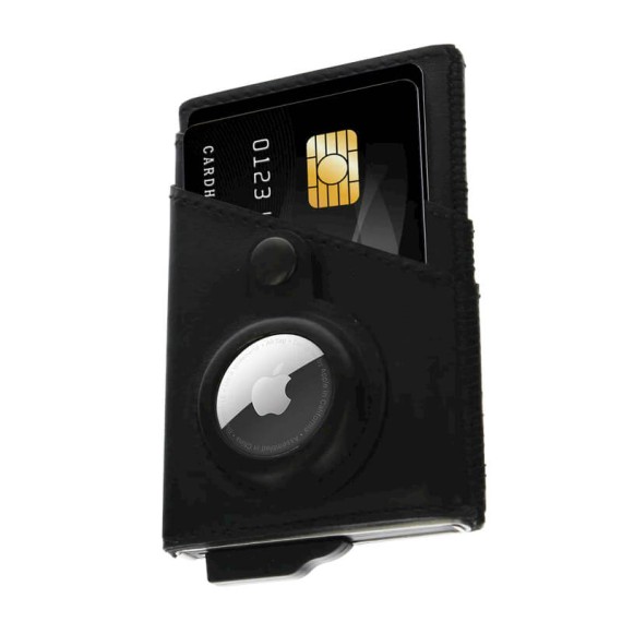 VALENTA Porta Cartões Card Case Plus AirTag Black | Ref. 91.V587181