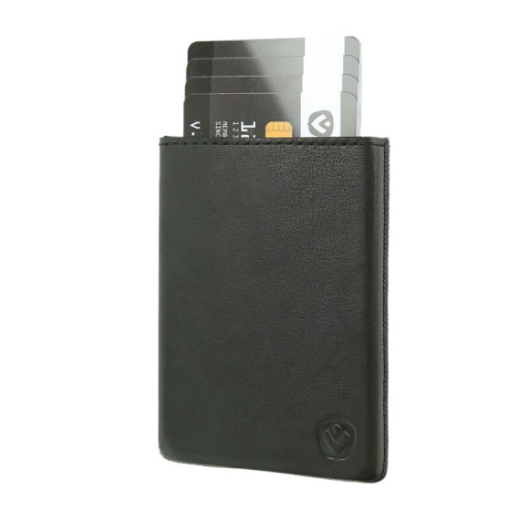 VALENTA Porta Cartões Card Case Pocket Luxe Black | Ref. 91.V580991