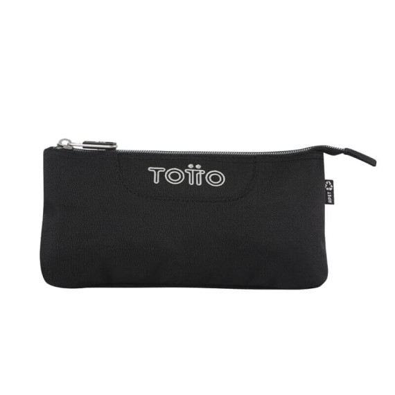 Estojo Escolar Triplo Tablero TOTTO N01 Preto | Ref. 330.AC52ECO0122N01