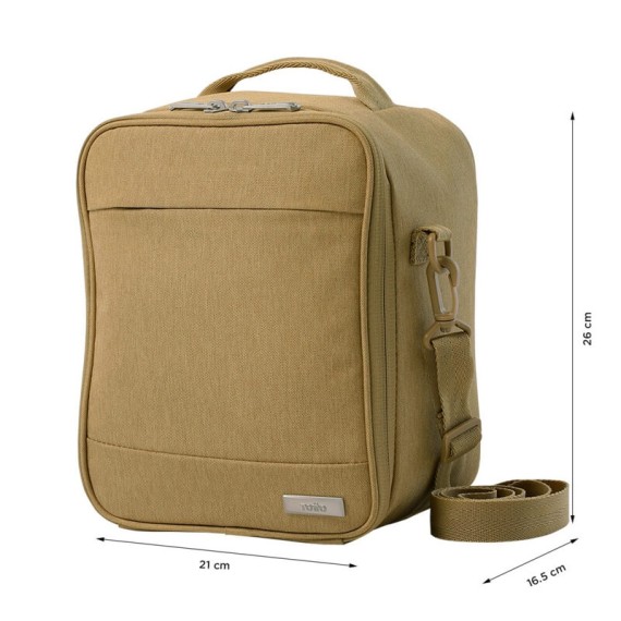 Lancheira Térmica Airy TOTTO A08 Bege | Ref. 330.AC61IND0692A08