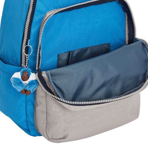 Mochila para Portátil 15” KIPLING Seoul Lake Blue Bl | Ref. 187.40KI5140W56