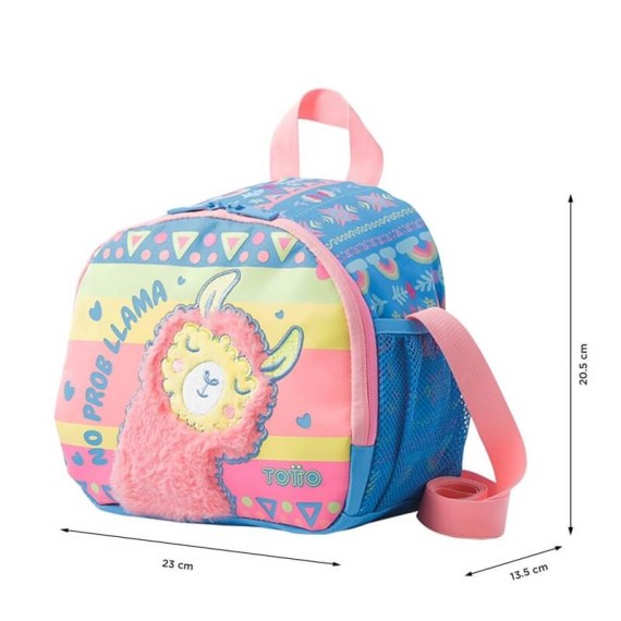 Lancheira Térmica Infantil Llama TOTTO 8JC Azul | Ref. 330.AJ61LLA00128JC Lancheira Térmica Infantil Llama TOTTO 8JC Azul | Ref. 330.AJ61LLA00128JC