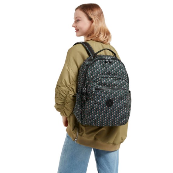 Mochila para Portátil 15” KIPLING Seoul 3D K Pink | Ref. 187.40KI6269E1A