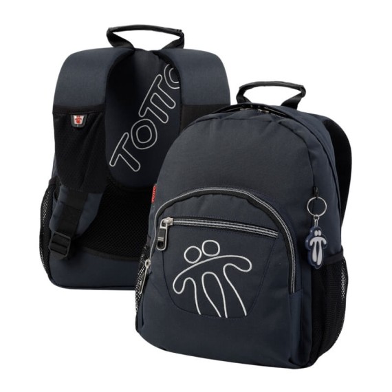 Mochila Escolar 37Cm Tempera TOTTO Z04 Azul Escuro | Ref. 330.MA04ECO0031Z04