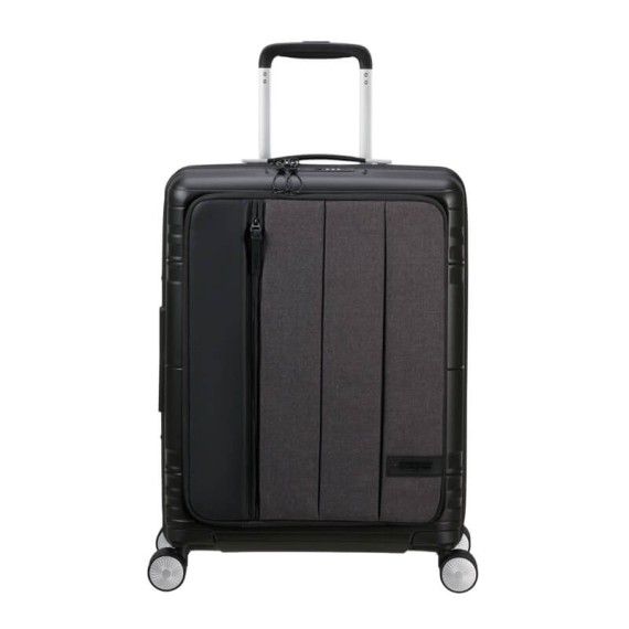 AMERICAN TOURISTER Mala de Cabine 55cm 4R Exp. Hello Cabin Cinza | Ref. 92MC400408