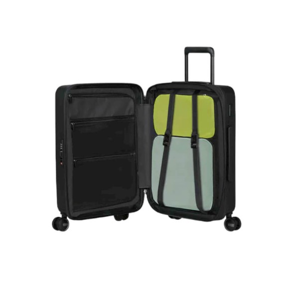 SAMSONITE Mala de Cabine / Trolley 55cm 4R Exp. Restackd Preta | Ref. 92KO600109