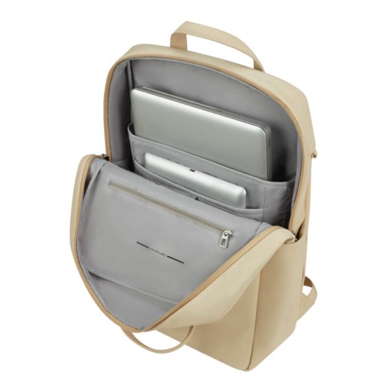 SAMSONITE Mochila para Portátil 15.6” c/ Pegas 4Pack Areia | Ref. 92KP300413