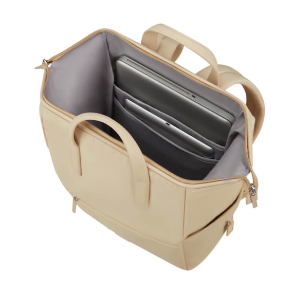 SAMSONITE Mochila Quadrada para Portátil 14.1” 4Pack Areia | Ref. 92KP300313