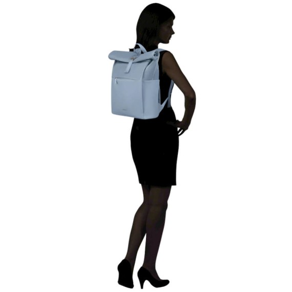 SAMSONITE Mochila Rolltop para Portátil 15.6” 4Pack Azul Poeira | Ref. 92KP300521