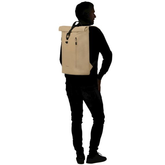 SAMSONITE Mochila Rolltop para Portátil 15.6” Coatify Biz Areia | Ref. 92KP500403