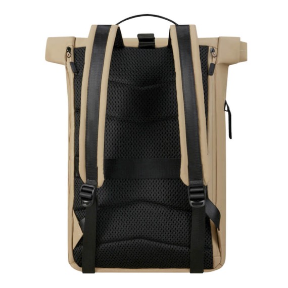 SAMSONITE Mochila Rolltop para Portátil 15.6” Coatify Biz Areia | Ref. 92KP500403