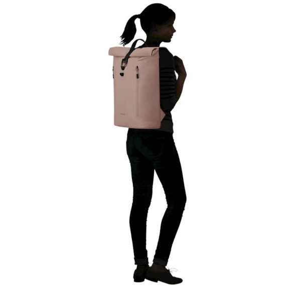 SAMSONITE Mochila Rolltop para Portátil 15.6” Coatify Biz Rosa | Ref. 92KP500400