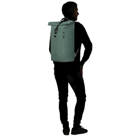 SAMSONITE Mochila Rolltop para Portátil 15.6” Coatify Biz Verde | Ref. 92KP500404