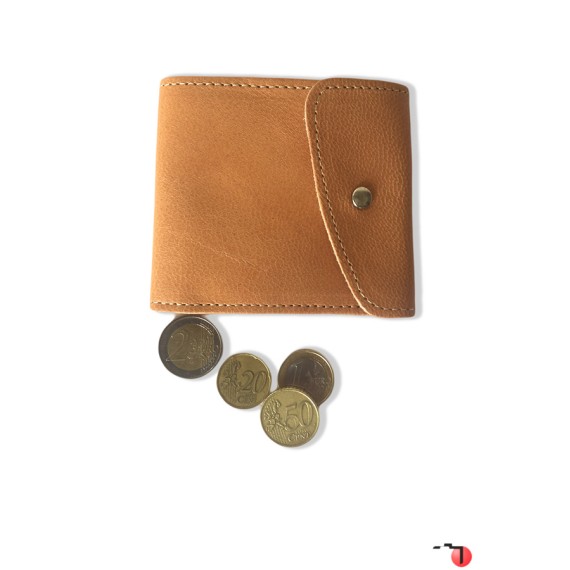 Porta-Moedas com Porta Notas Pele Natural - Ref. 39.3110-1