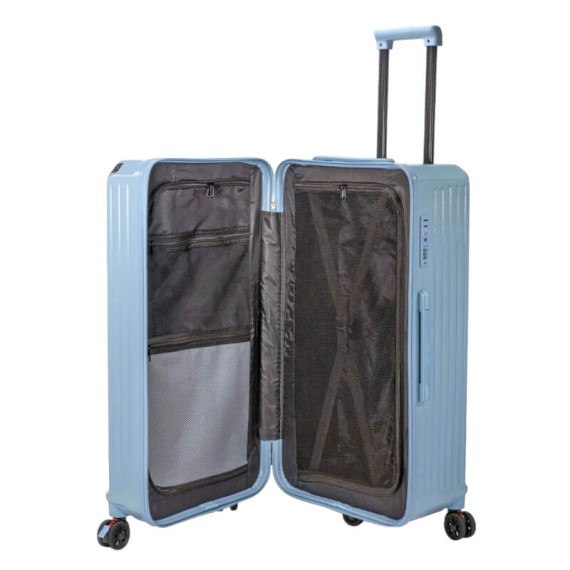 BENZI Mala de Viagem / Trolley Médio 63cm 5 Rodas BZ5790 Azul | Ref. 288.BZ5790A-B