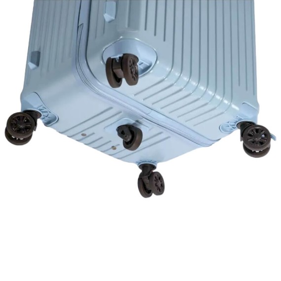 BENZI Mala de Viagem / Trolley Médio 63cm 5 Rodas BZ5790 Azul | Ref. 288.BZ5790A-B