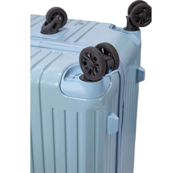 BENZI Mala de Viagem / Trolley Médio 63cm 5 Rodas BZ5790 Azul | Ref. 288.BZ5790A-B