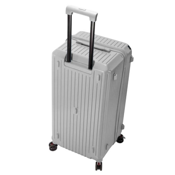 BENZI Mala de Viagem / Trolley Médio 63cm 5 Rodas BZ5790 Cinza | Ref. 288.BZ5790C-B