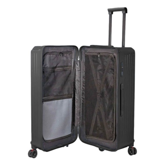 BENZI Mala de Viagem / Trolley Médio 63cm 5 Rodas BZ5790 Preta | Ref. 288.BZ5790P-B