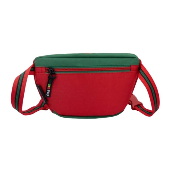 Bolsa de Cintura PORTUGAL FPF Vermelho/Verde | Ref. 254.FPF61017