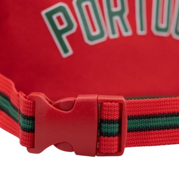 Bolsa de Cintura PORTUGAL FPF Vermelho/Verde | Ref. 254.FPF61017