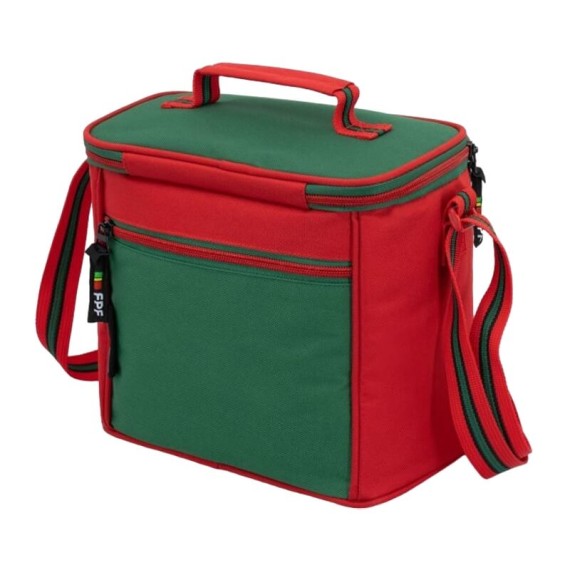 Lancheira Térmica PORTUGAL FPF Vermelho/Verde | Ref. 254.FPF61018