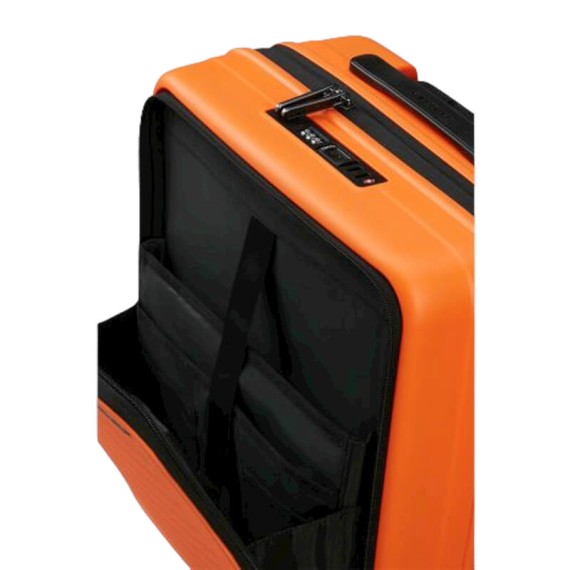 SAMSONITE Mala de Cabine / Trolley 55cm 4R Exp. Easy Access Restackd Laranja | Ref. 92KO600286