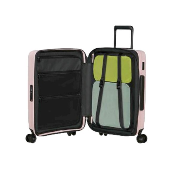 SAMSONITE Mala de Cabine / Trolley 55cm 4R Exp. Easy Access Restackd Rosa | Ref. 92KO600280