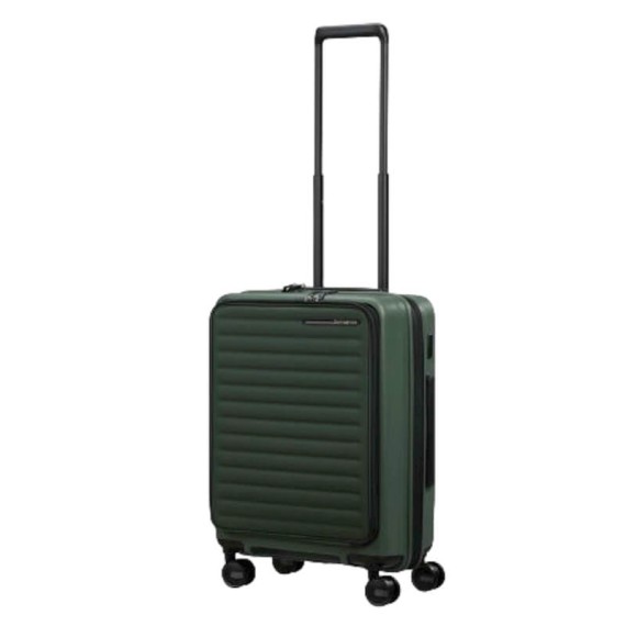 SAMSONITE Mala de Cabine / Trolley 55cm 4R Exp. Easy Access Restackd Verde | Ref. 92KO600204