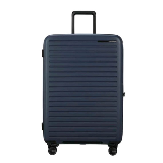 SAMSONITE Mala de Viagem / Trolley Grande 75cm 4R Exp. Restackd Azul | Ref. 92KO600459
