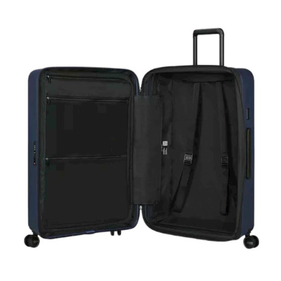 SAMSONITE Mala de Viagem / Trolley Grande 75cm 4R Exp. Restackd Azul | Ref. 92KO600459