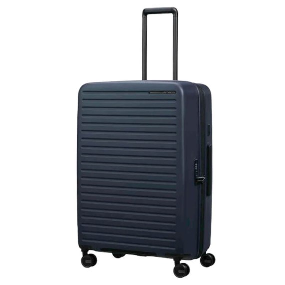 SAMSONITE Mala de Viagem / Trolley Grande 75cm 4R Exp. Restackd Azul | Ref. 92KO600459