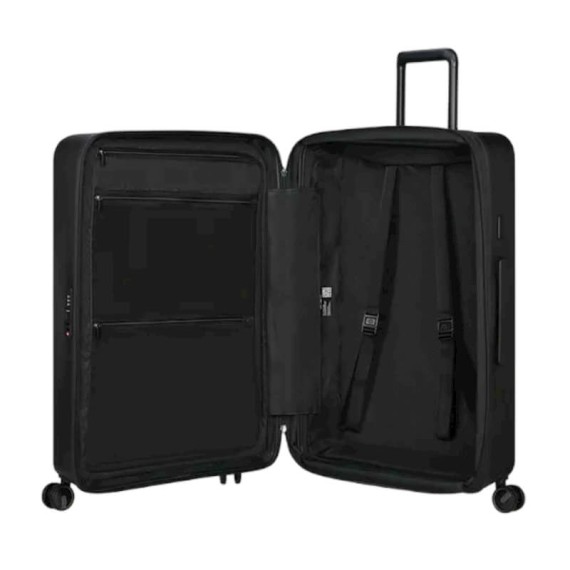 SAMSONITE Mala de Viagem / Trolley Grande 75cm 4R Exp. Restackd Preta | Ref. 92KO600409