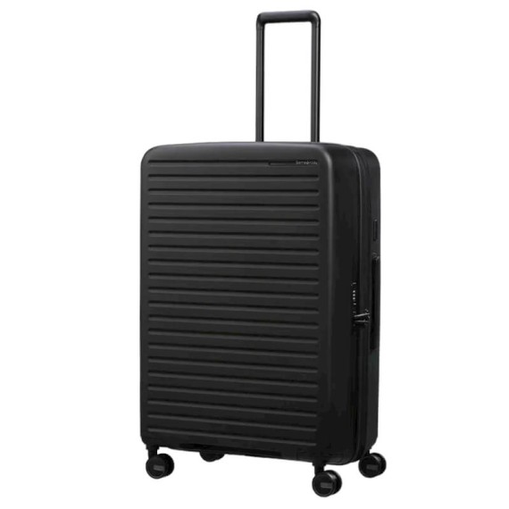 SAMSONITE Mala de Viagem / Trolley Grande 75cm 4R Exp. Restackd Preta | Ref. 92KO600409