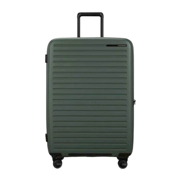 SAMSONITE Mala de Viagem / Trolley Grande 75cm 4R Exp. Restackd Verde | Ref. 92KO600404