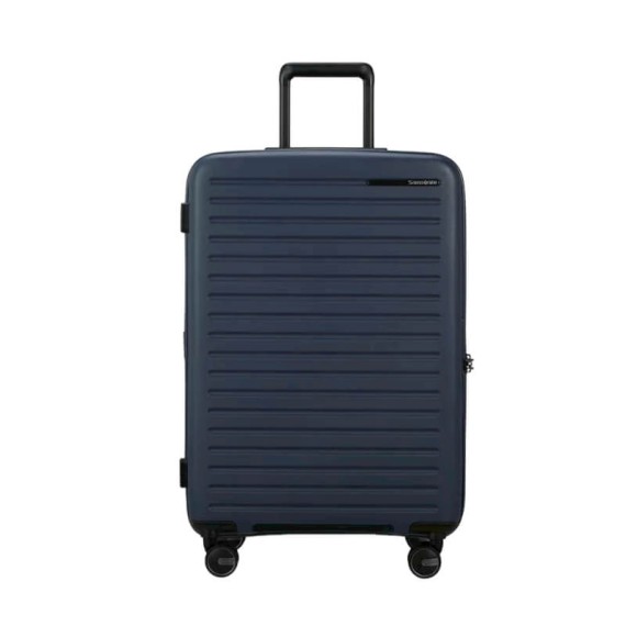 SAMSONITE Mala de Viagem / Trolley Médio 68cm 4R Exp. Restackd Azul | Ref. 92KO600359