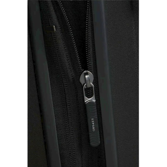 SAMSONITE Mala de Viagem / Trolley Médio 68cm 4R Exp. Restackd Preta | Ref. 92KO600309