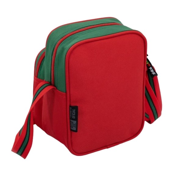 Bolsa de Tiracolo PORTUGAL FPF Vermelho/Verde | Ref. 254.FPF61027