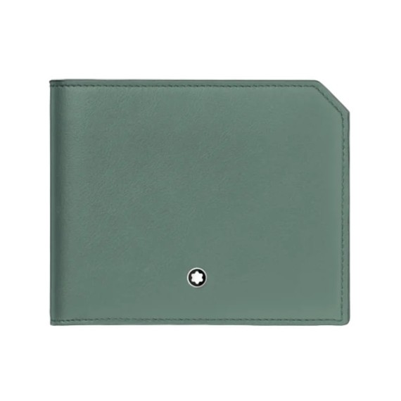 Carteira 4CC c/ Porta-Moedas MONTBLANC Selection Soft Pewter | Ref. 238.198027