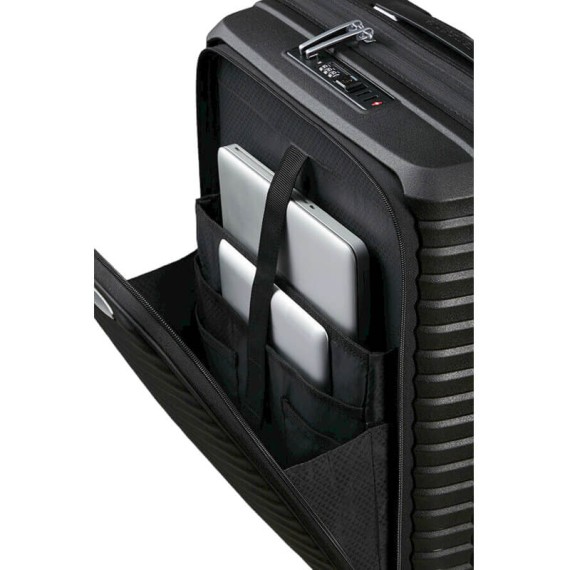 SAMSONITE Mala de Cabine / Trolley 55cm 4R Upscape Easy Access Preta | Ref. 92KJ100709
