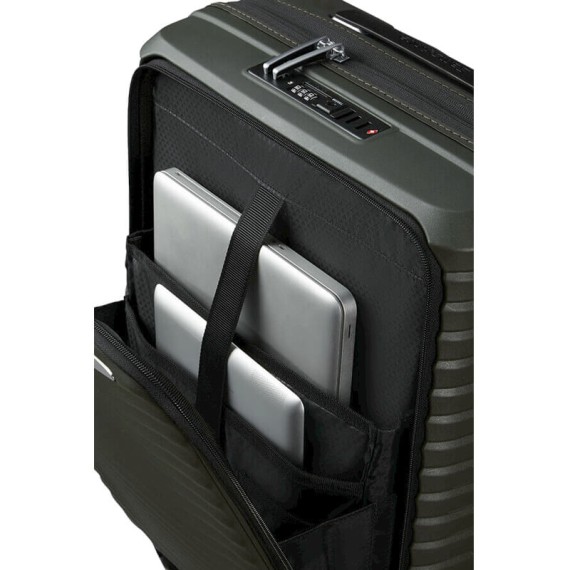 SAMSONITE Mala de Cabine / Trolley 55cm 4R Upscape Easy Access Verde Tropa | Ref. 92KJ100714