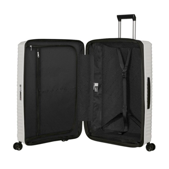 SAMSONITE Mala de Viagem / Trolley Gigante 81cm 4R Exp. Upscape Branca | Ref. 92KJ100425