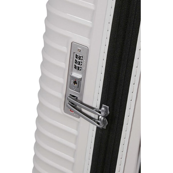 SAMSONITE Mala de Viagem / Trolley Grande 75cm 4R Exp. Upscape Branca | Ref. 92KJ100325 SAMSONITE Mala de Viagem / Trolley Grande 75cm 4R Exp. Upscape Branca | Ref. 92KJ100325