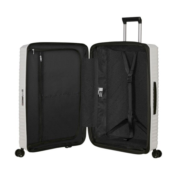 SAMSONITE Mala de Viagem / Trolley Grande 75cm 4R Exp. Upscape Branca | Ref. 92KJ100325 SAMSONITE Mala de Viagem / Trolley Grande 75cm 4R Exp. Upscape Branca | Ref. 92KJ100325