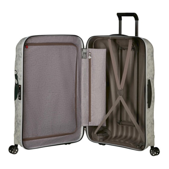 SAMSONITE Mala de Viagem / Trolley Grande 75cm 4R C-Lite Disney Hello Mickey | Ref. 9254C00315