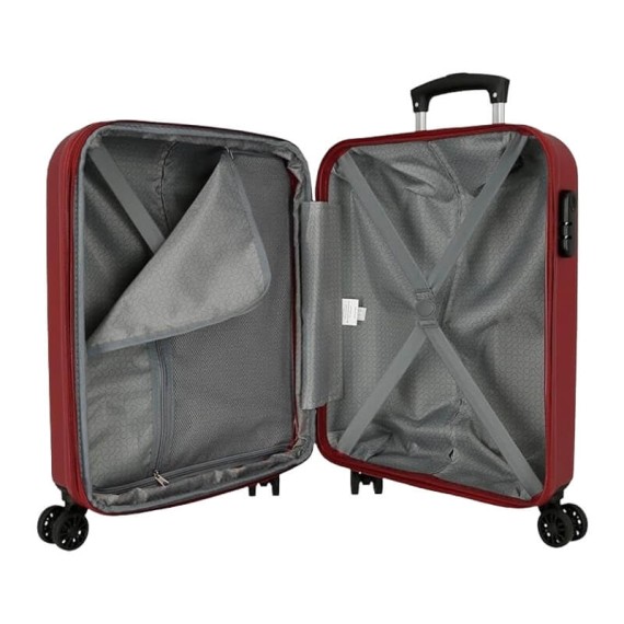 Mala de Cabine / Trolley 55cm 4R Exp. ROLL ROAD Camboya Bordô | Ref. 186.506862B